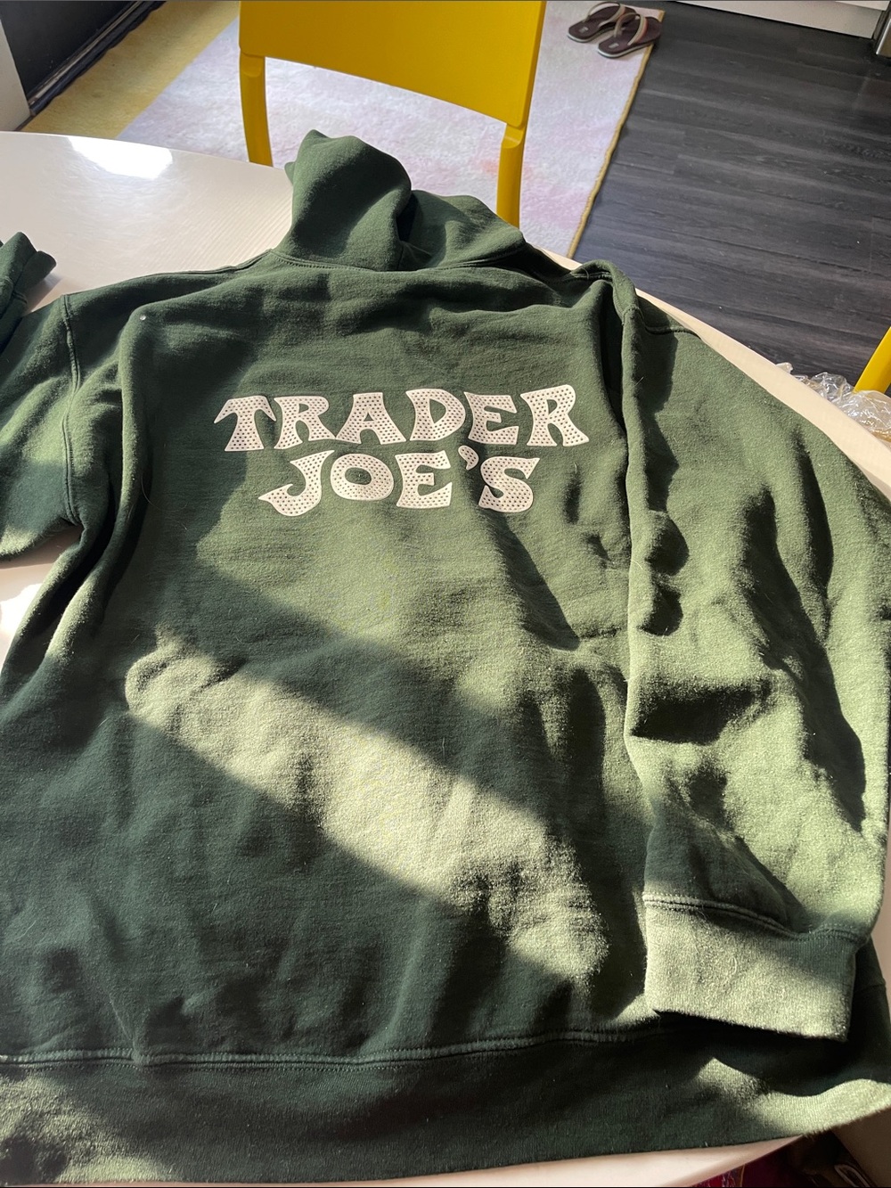 Men's Green Logo Sweatshirt Hoodie